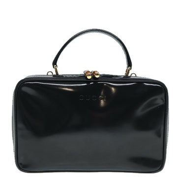 Gucci Bamboo  Patent Leather Handbag ()