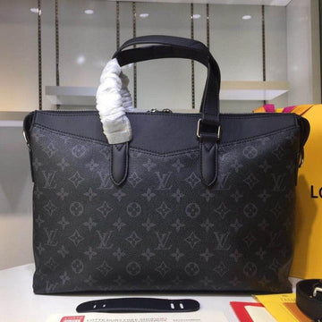 Makersluxe - Monogram Briefcase Black