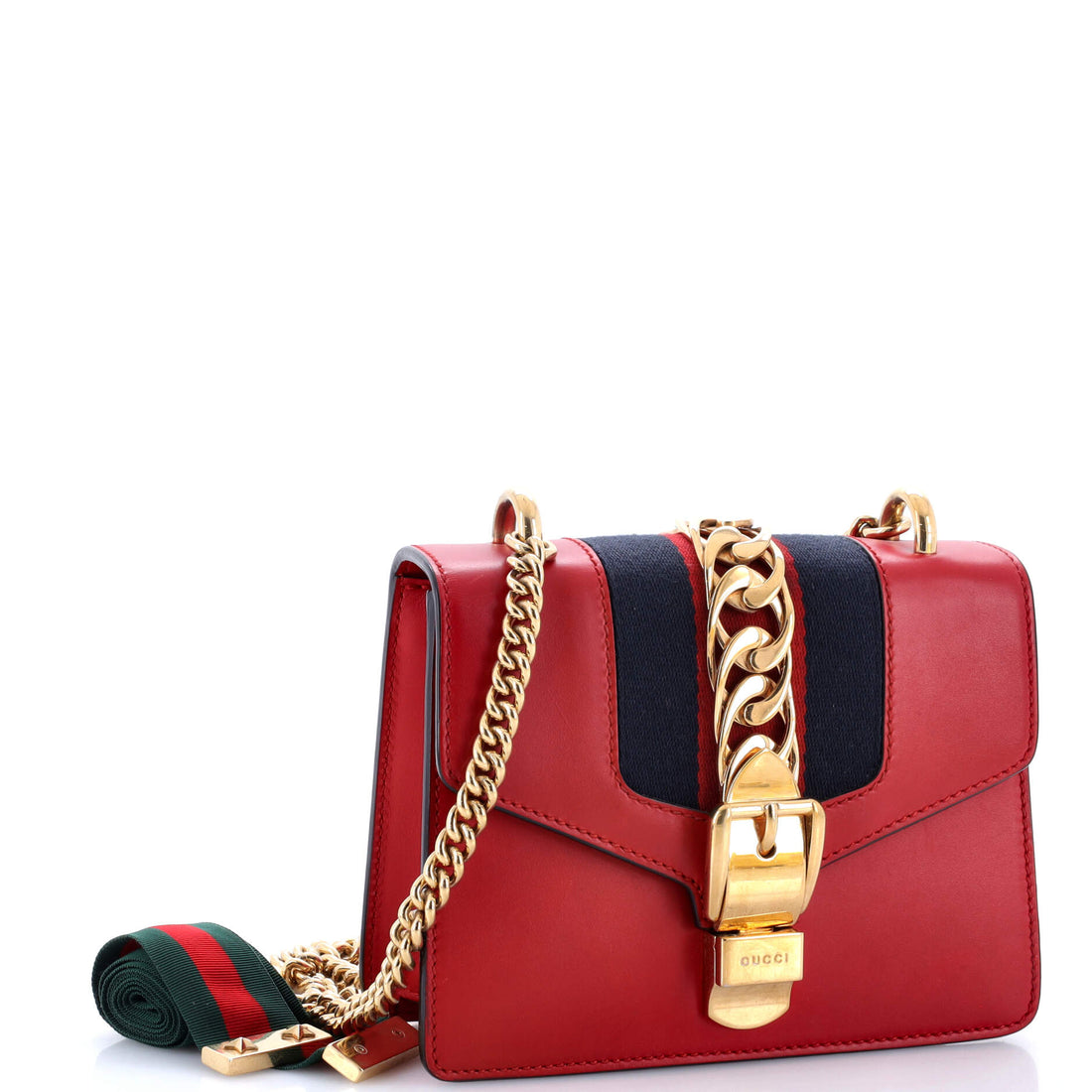 Sylvie Chain Shoulder Bag Leather Mini