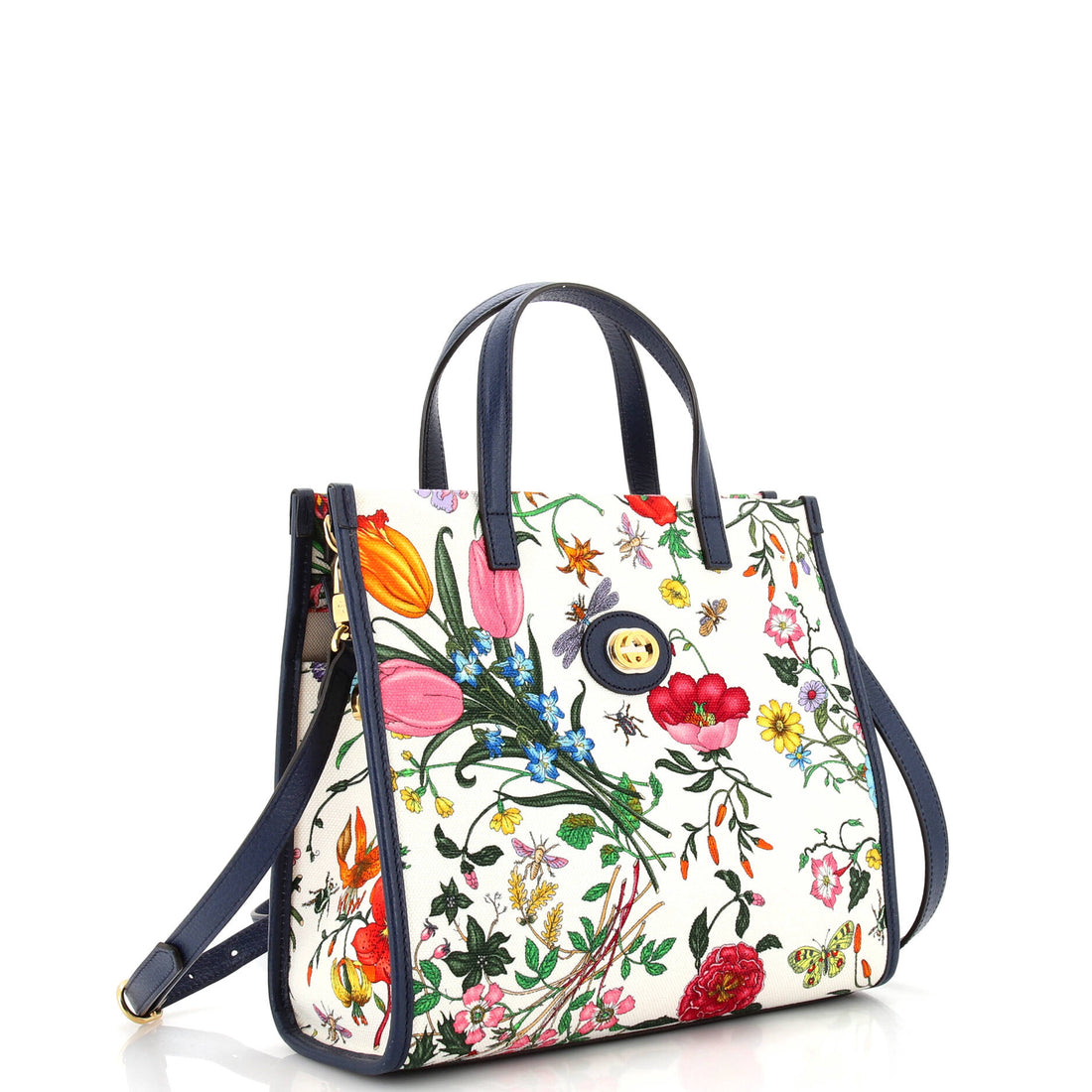 Convertible Tote Flora Canvas Medium