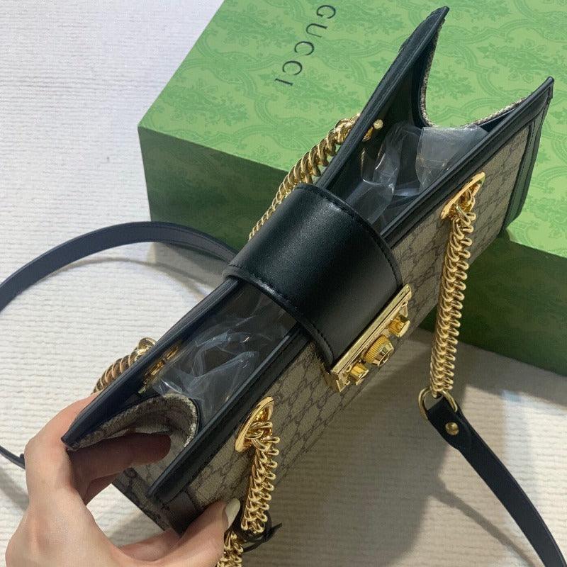 Makersluxe - Padlock Shoulder Bag Black