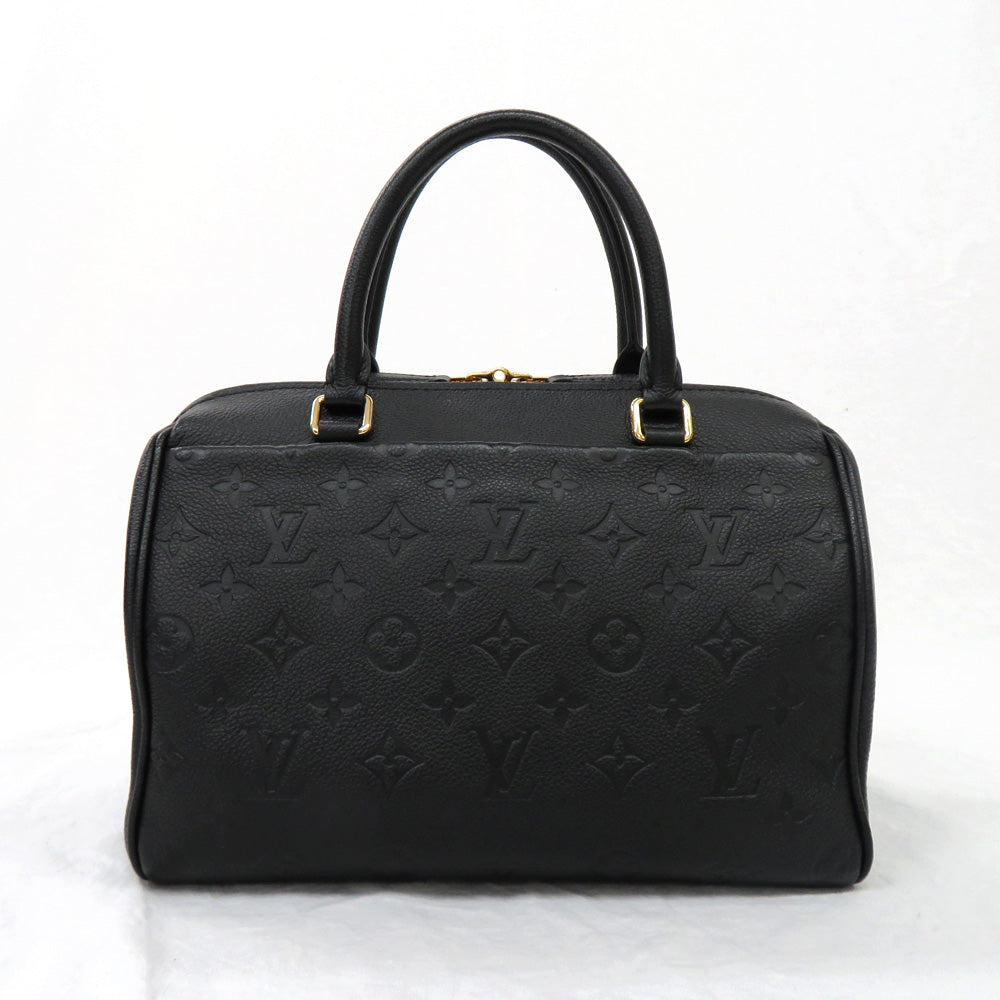 Louis Vuitton Speedy Bandouliere 25 M42401 Monogram Amplant Handbag Shoulder Bag 2WAY Noir G  Leather out Key  Padlock