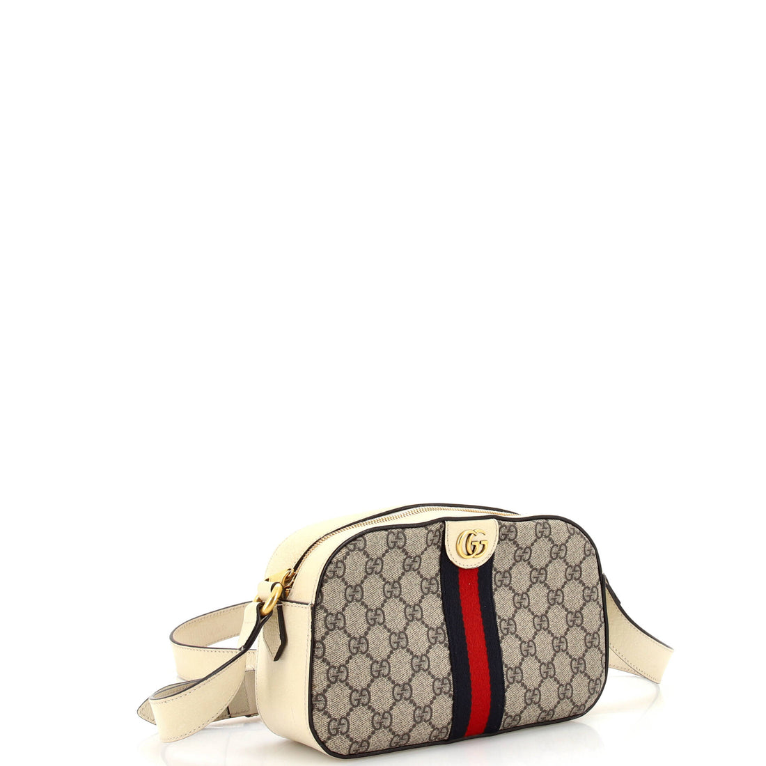 Ophidia Camera Shoulder Bag GG Coated Canvas Small