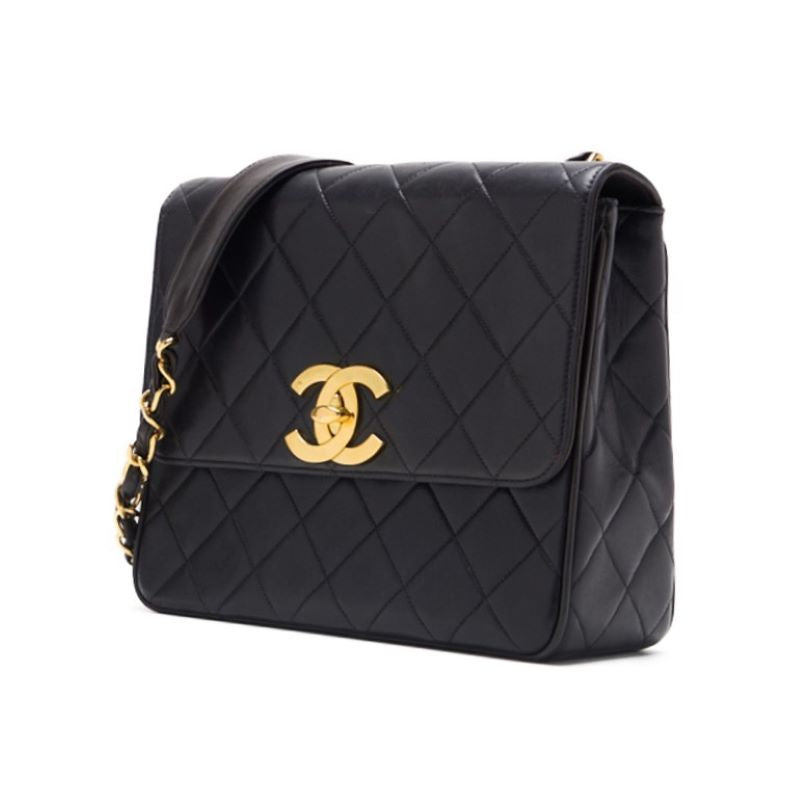 Chanel Matrasse Decacoco Square Chain Shoulder  Black  Shoulder Bag Mini Shoulder Bag  Bag Hybrid ? Ship? Acoustic Online