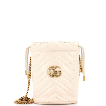 GG Marmont Bucket Bag Matelasse Leather Mini