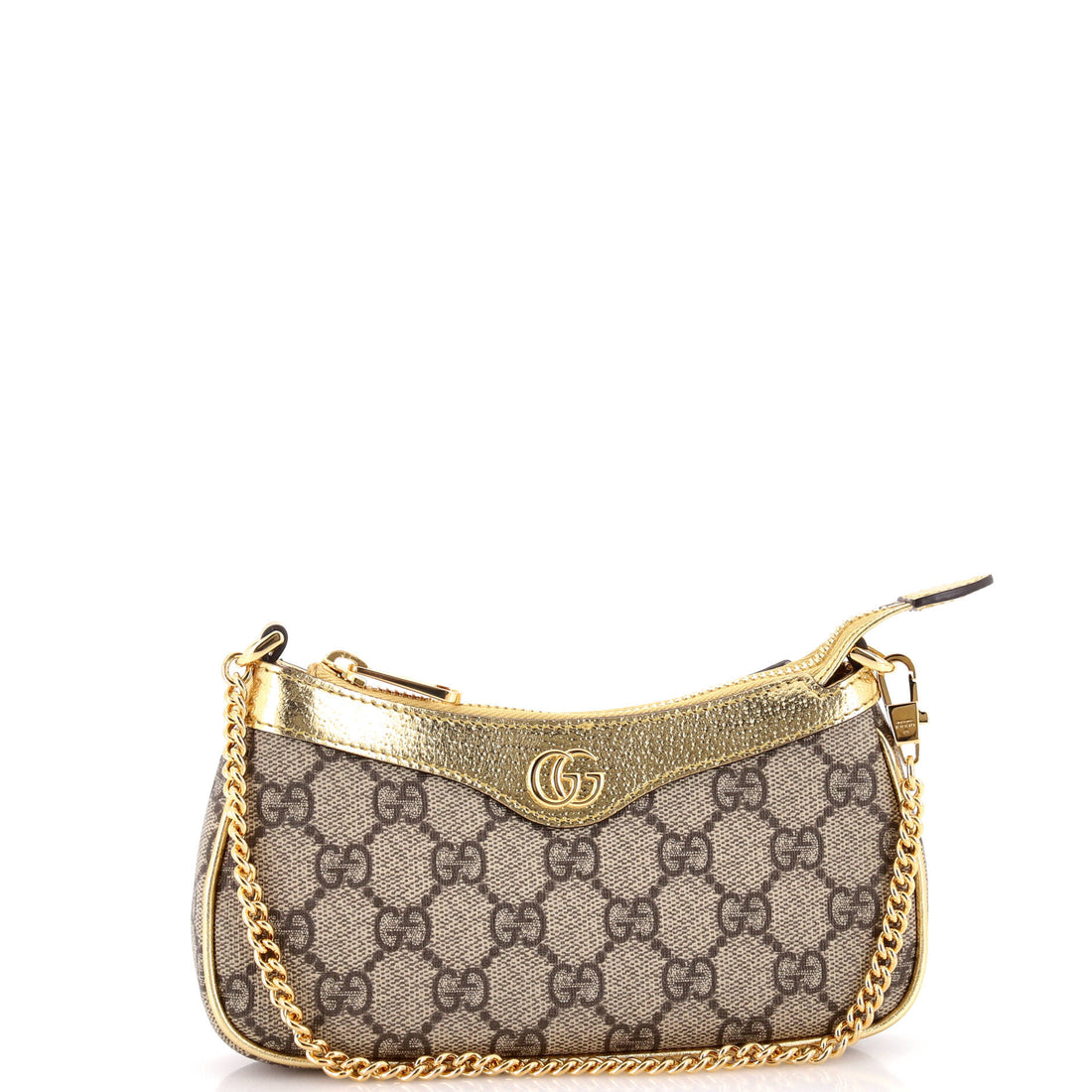 Ophidia Charm Shoulder Bag GG Coated Canvas Mini