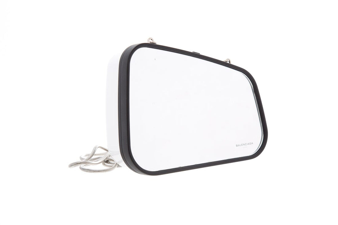 Balenciaga White Rear-View Mirror Cross-Body