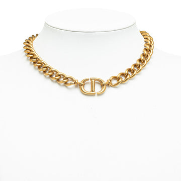 Dior CD Navy Chain Necklaces G   Dior