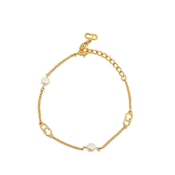 Dior CD Logo Chain Bracelet G   Dior