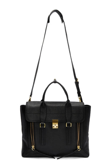 Large Pashli Satchel Black