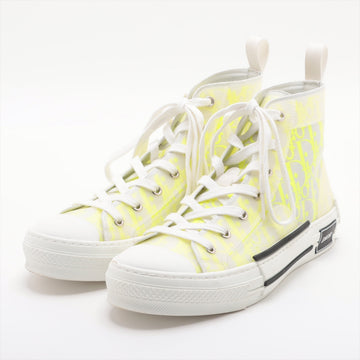 Dior B23 Laver High-Cut Sneaker 41 Men White x Yellow 21ENV Obrick