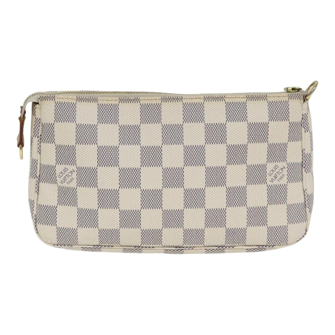 Louis Vuitton Pochette Accessoire  Canvas Clutch Bag ()