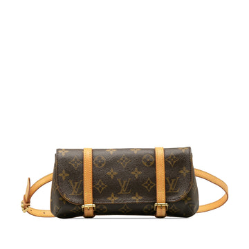 Brown Louis Vuitton Monogram Pochette Marelle PM Belt Bag