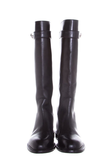 Givenchy Black Shark Tooth Tall Boots SZ 36