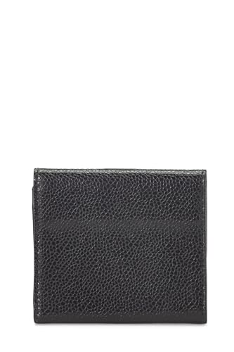 Chanel,  Black Caviar Timeless 'CC' Coin Purse, Black