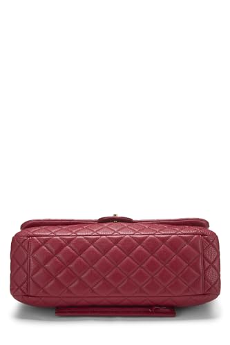 Chanel,  Red Quilted Calfskin New Classic XXL, Red