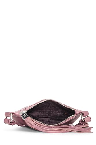 Chanel,  Pink Calfskin Crossbody Small, Pink