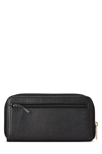 Chanel,  Black Caviar 'CC' Zip Wallet, Black