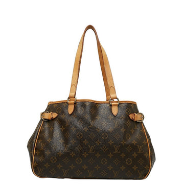 Louis Vuitton Monogram Battalion Horizontal Shoulder Bag M51154 Brown PVC Leather  Louis Vuitton