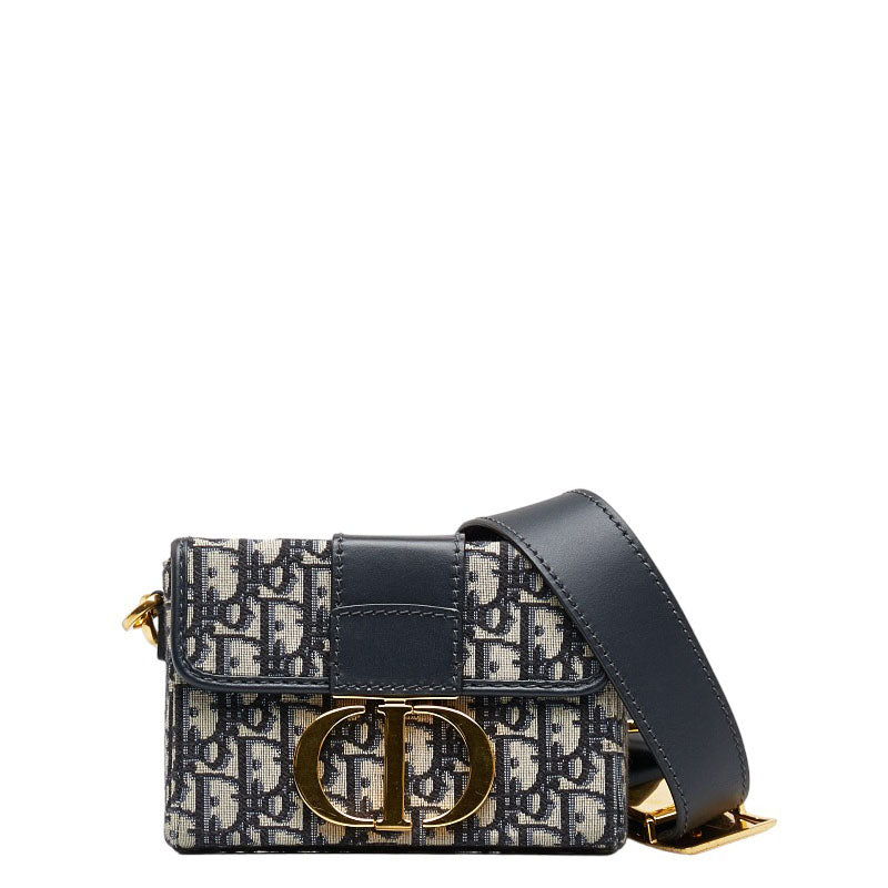 Dior Dior M9204UTZQ 928U Shoulder Bag Canvas/Laser Navi Gold Ladies, Paris