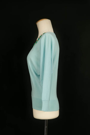 Pull bleu Dior