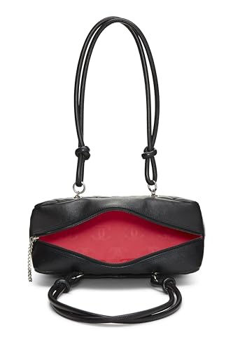 Chanel,  Black Calfskin Cambon Ligne Bowler, Black