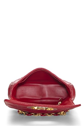 Dior,  Red Cannage Calfskin Dioramour Caro Bag Small, Red