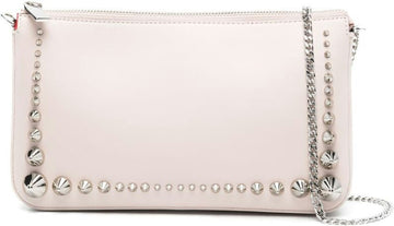 LOUBILA SPIKE-DETAIL CLUTCH BAG