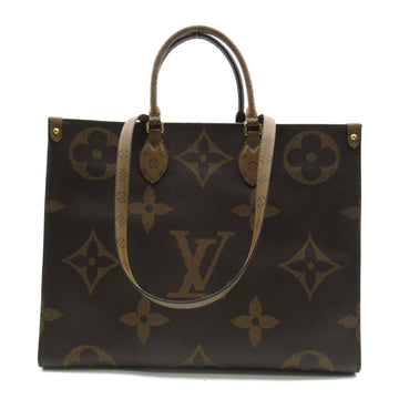 Louis Vuitton On The Go GM 2w Shoulder Bag 2way Shoulder Bag PVC Coated Canvas Monogram Giant  Brown  M45320