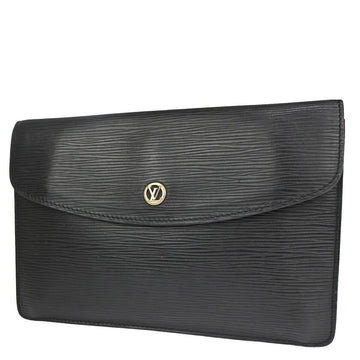 Louis Vuitton Montaigne  Leather Clutch Bag ()
