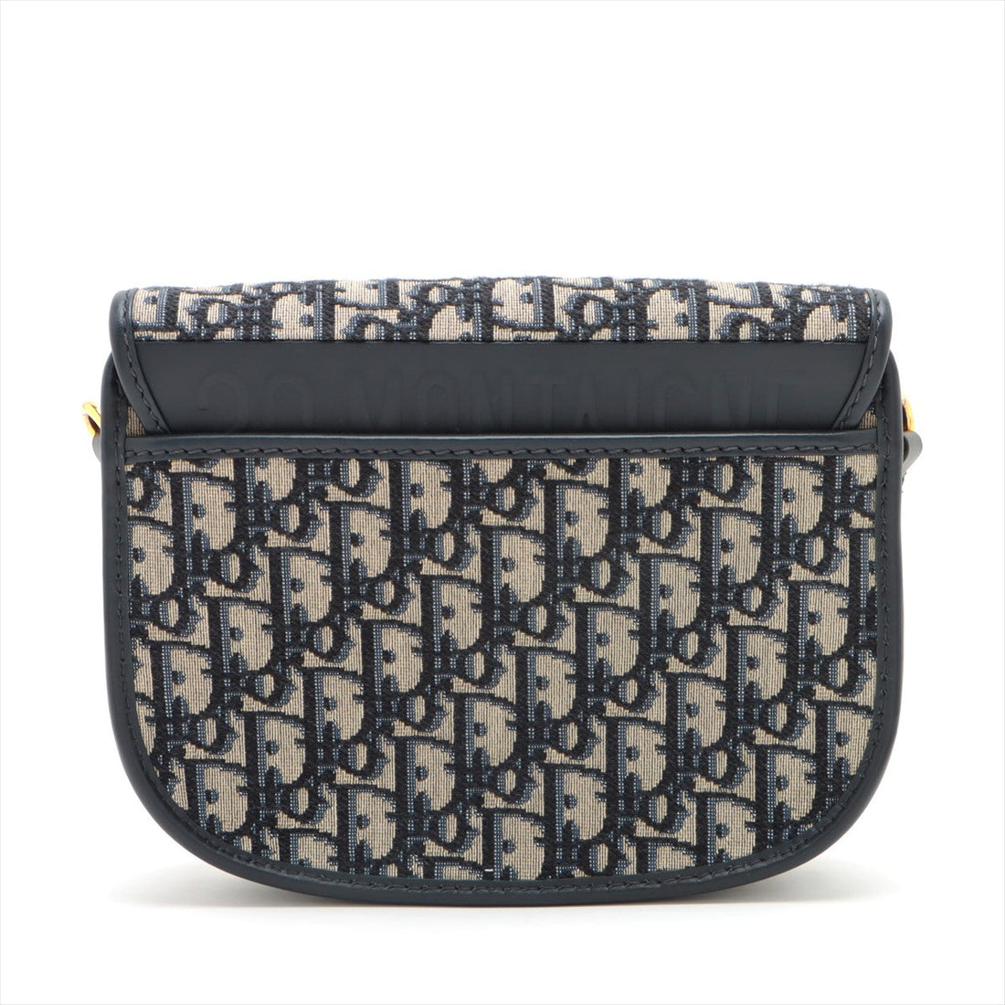 Christian Dior Ombreek Bobby Canvas  Leather Shoulder Bag Nbey