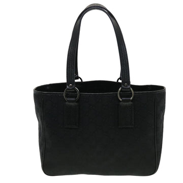 GUCCI GG Canvas Shoulder Bag Black 33263