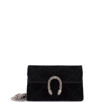 Dionysus Bag GG Velvet Super Mini