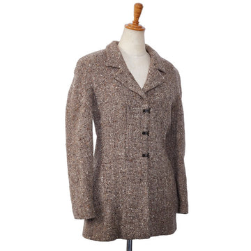 CHANEL CHANEL P13771V07872 Terrated Jacket Wool/Nylon Beige