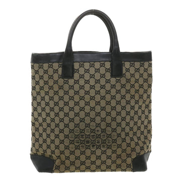 GUCCI GG Canvas Hand Bag Navy 1121 34050