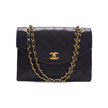 Chanel Matrasse  Flap Turnlock Chain Shoulder  Black   Shoulder Bag Ladies Shoulder Bag Hybrid ? Ship? Ladies Shoulder Bag Ladies Shoulder Bag