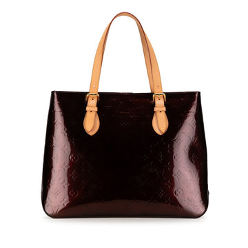 Louis Vuitton Monogram Vernis Blendwood Tote Bag M91994 Amarant Pearl Patent Leather  Louis Vuitton
