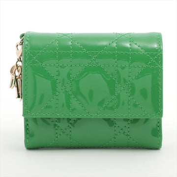 Dior  Lotus Wallet Compact Wallet Green