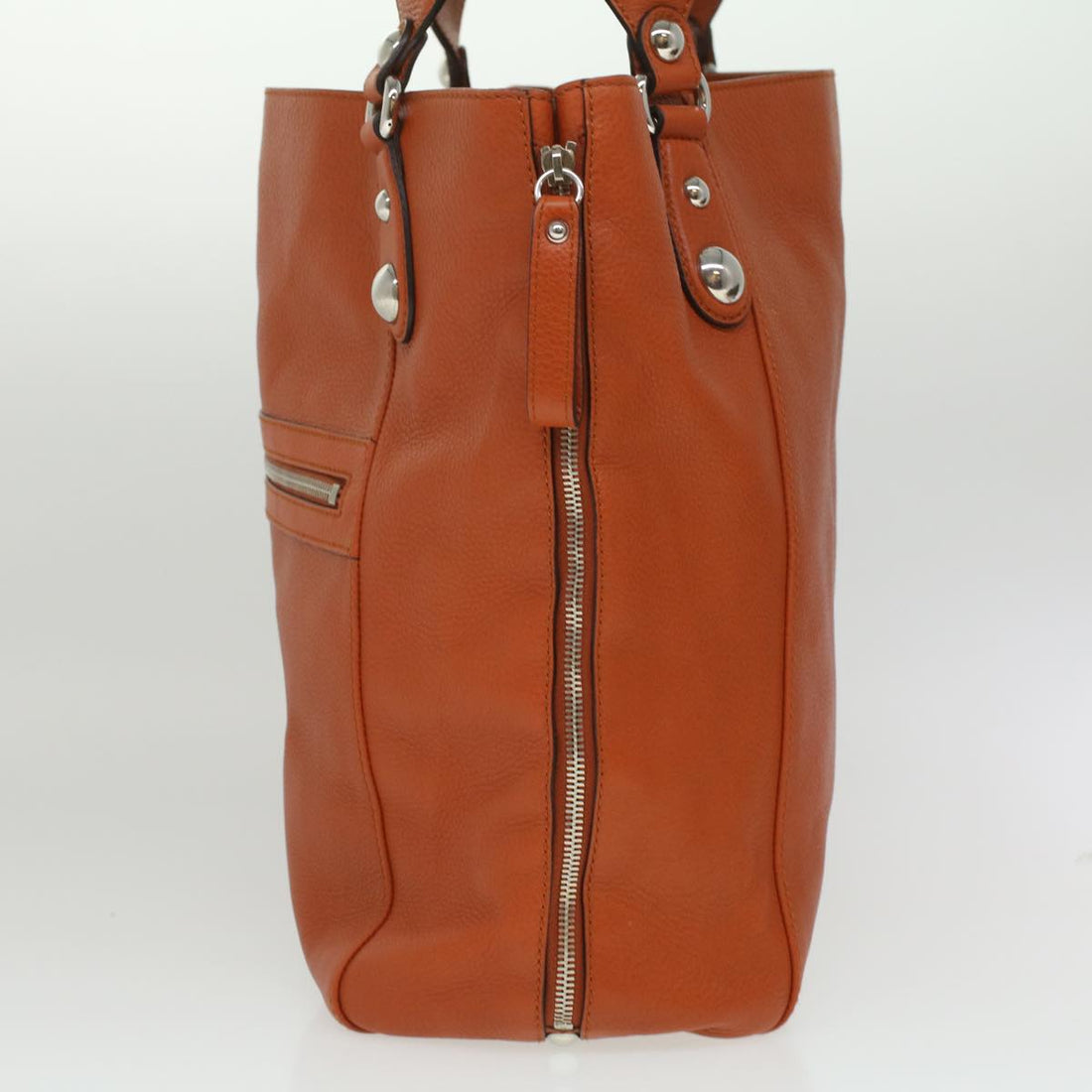 GUCCI Shoulder Bag Leather Orange Brown 232952 36699