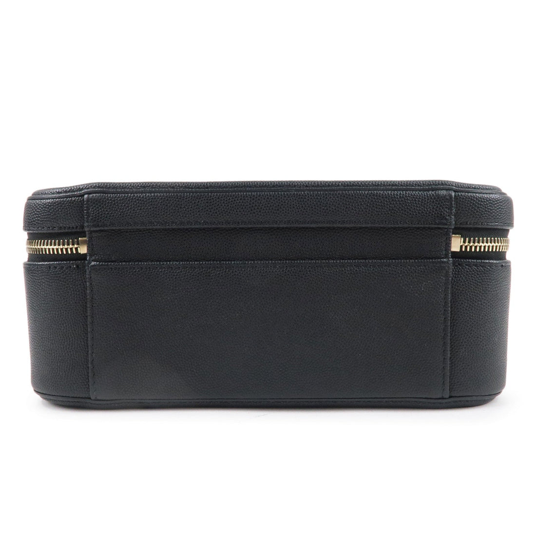 CHANEL CC Filigree Matelasse Caviar Skin Shoulder Bag Black A93344