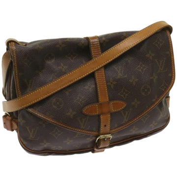 Louis Vuitton Saumur  Canvas Shoulder Bag ()