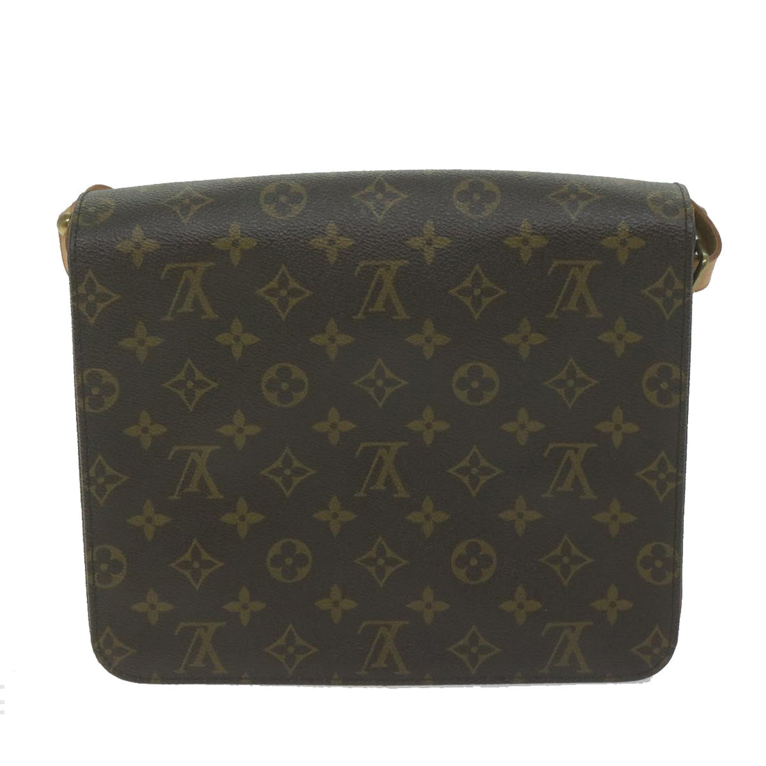Louis Vuitton Cartouchière  Canvas Shoulder Bag ()
