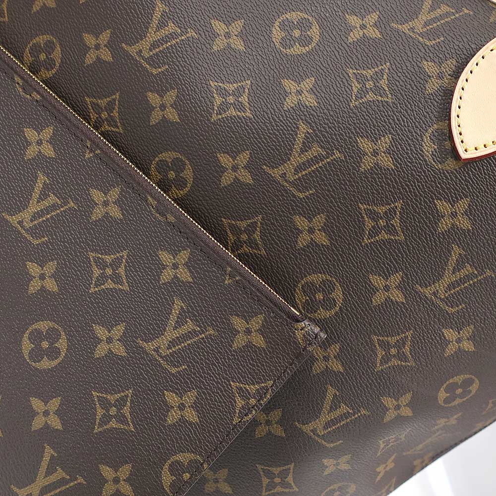 Louis Vuitton Tote Bag Newark MM Beige M40995/ Monogram Canvas G  Women  Preservation Bag Box