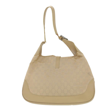 GUCCI GG Canvas Jackie Shoulder Bag Beige 0013346 39146