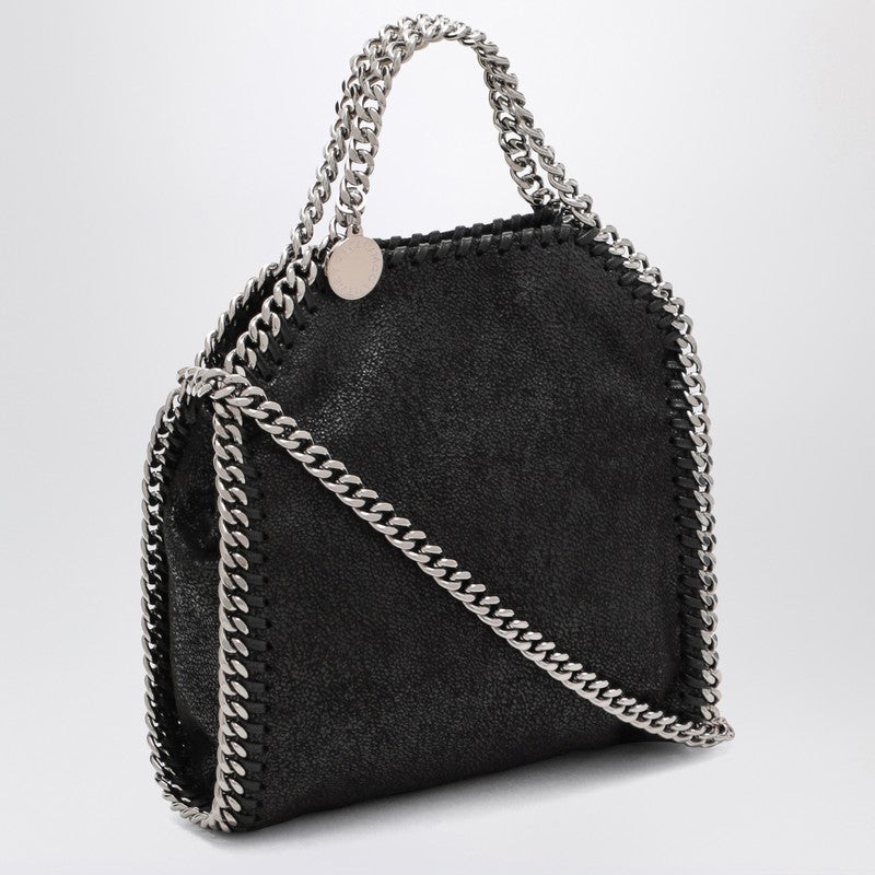 Stella Mccartney Black Micro Falabella Tiny Tote Bag Women