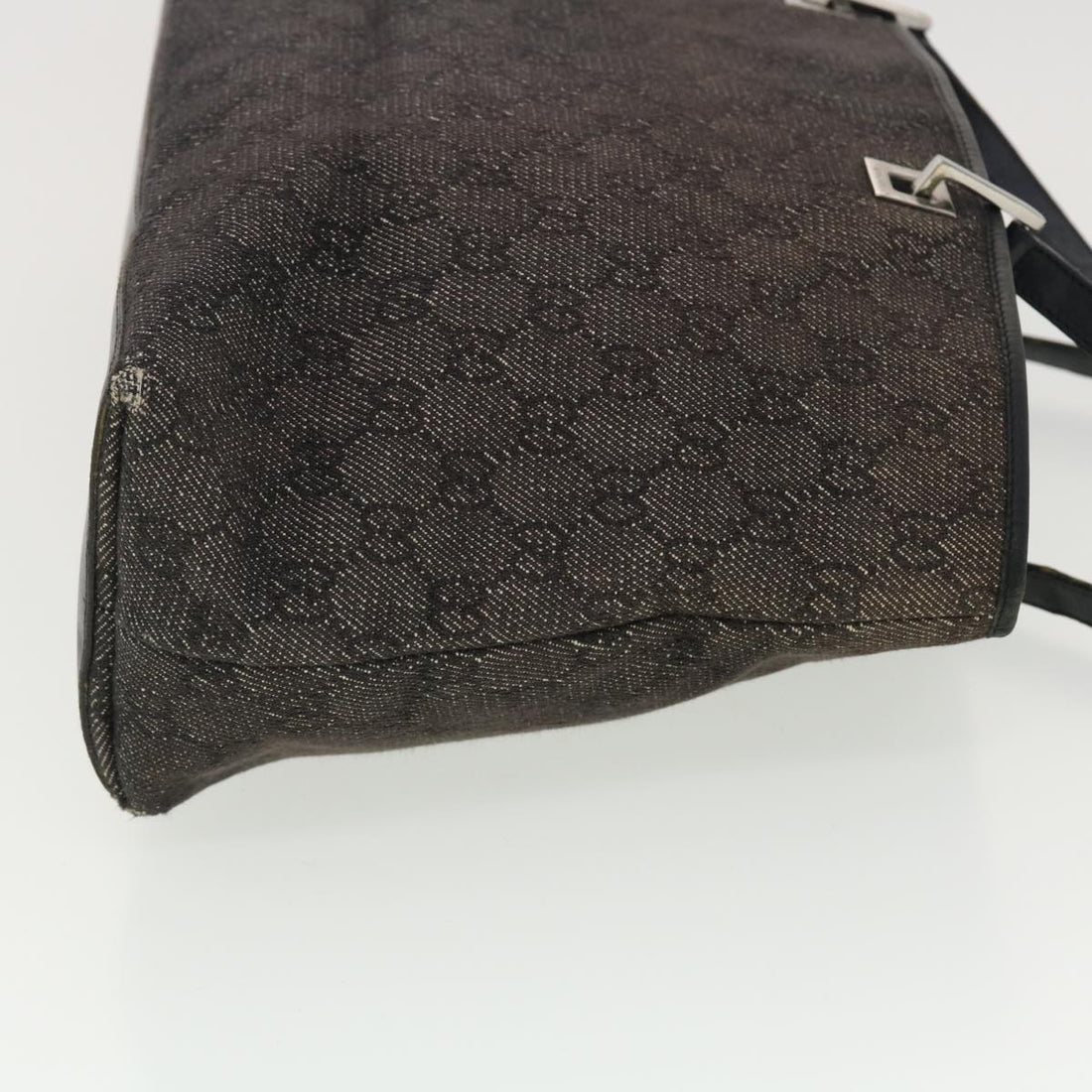 GUCCI GG Canvas Shoulder Bag Navy 39397