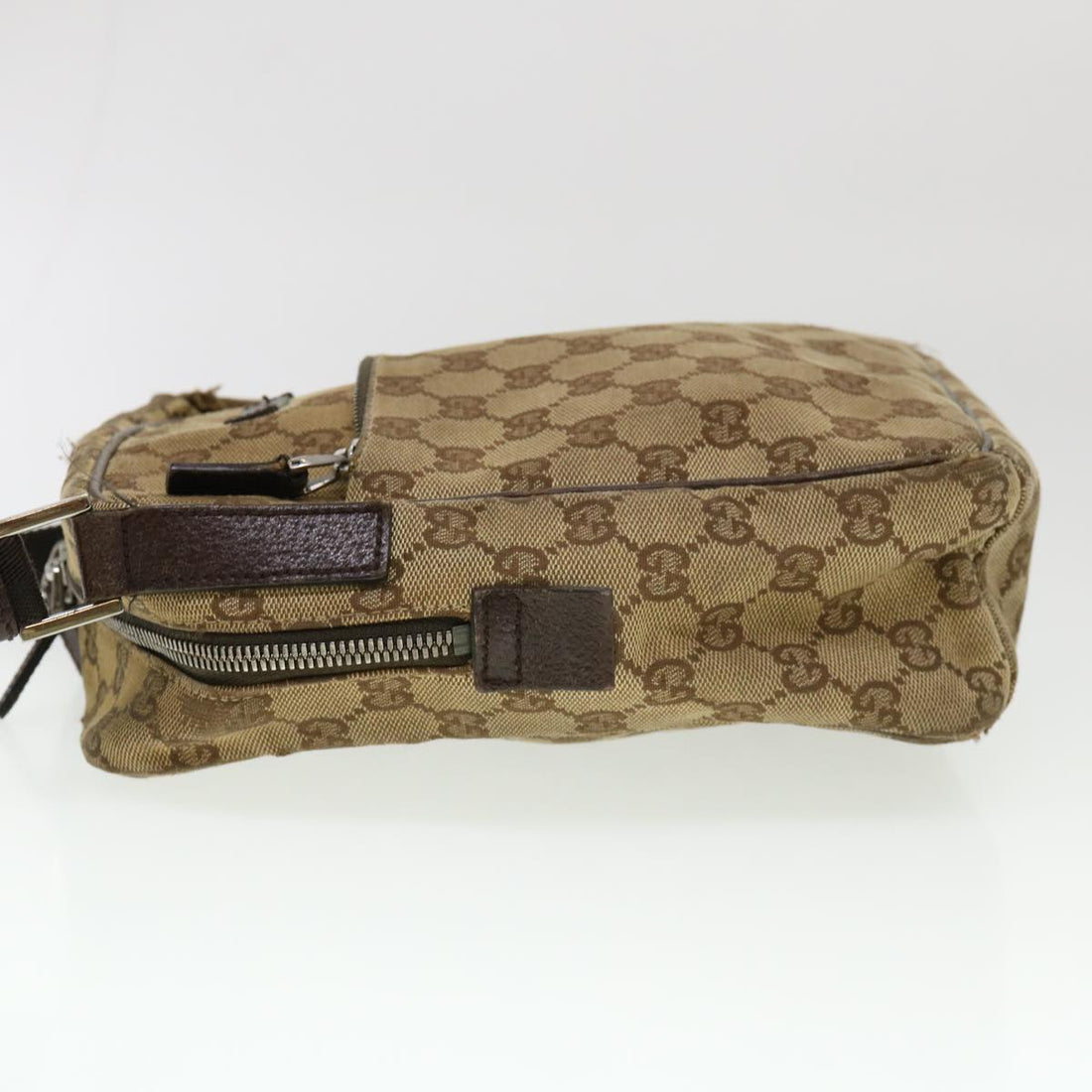 GUCCI GG Canvas Shoulder Bag Beige 0316 002058 39712