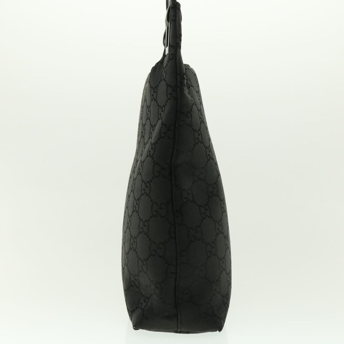 GUCCI GG Canvas Shoulder Bag Black 39778