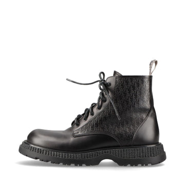 Dior 24SS Leather Short Boots EU43  Black Buffalo O'Brien Box