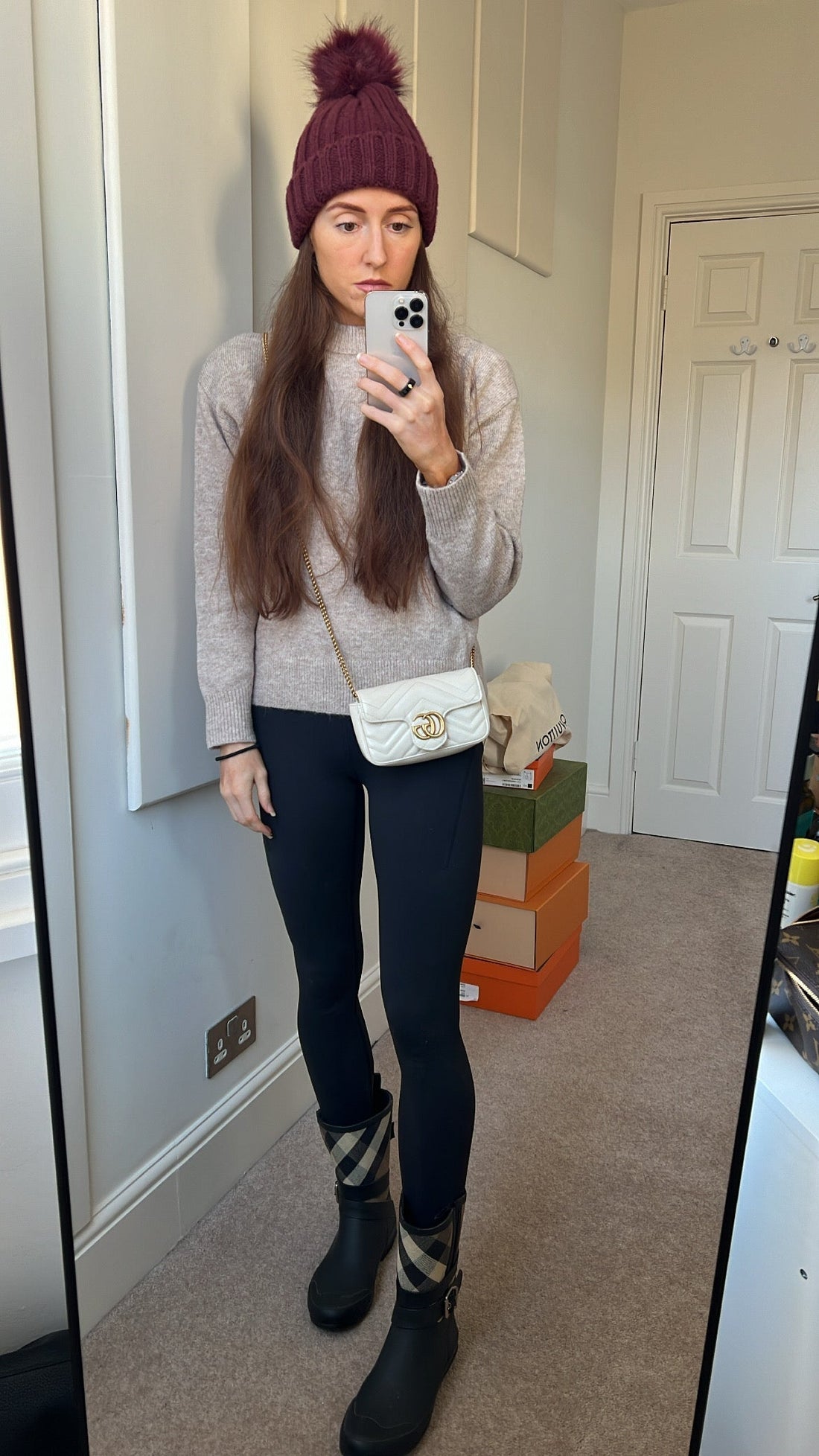 Gucci GG White Marmont Super Mini Shoulder Bag (RRP £875)